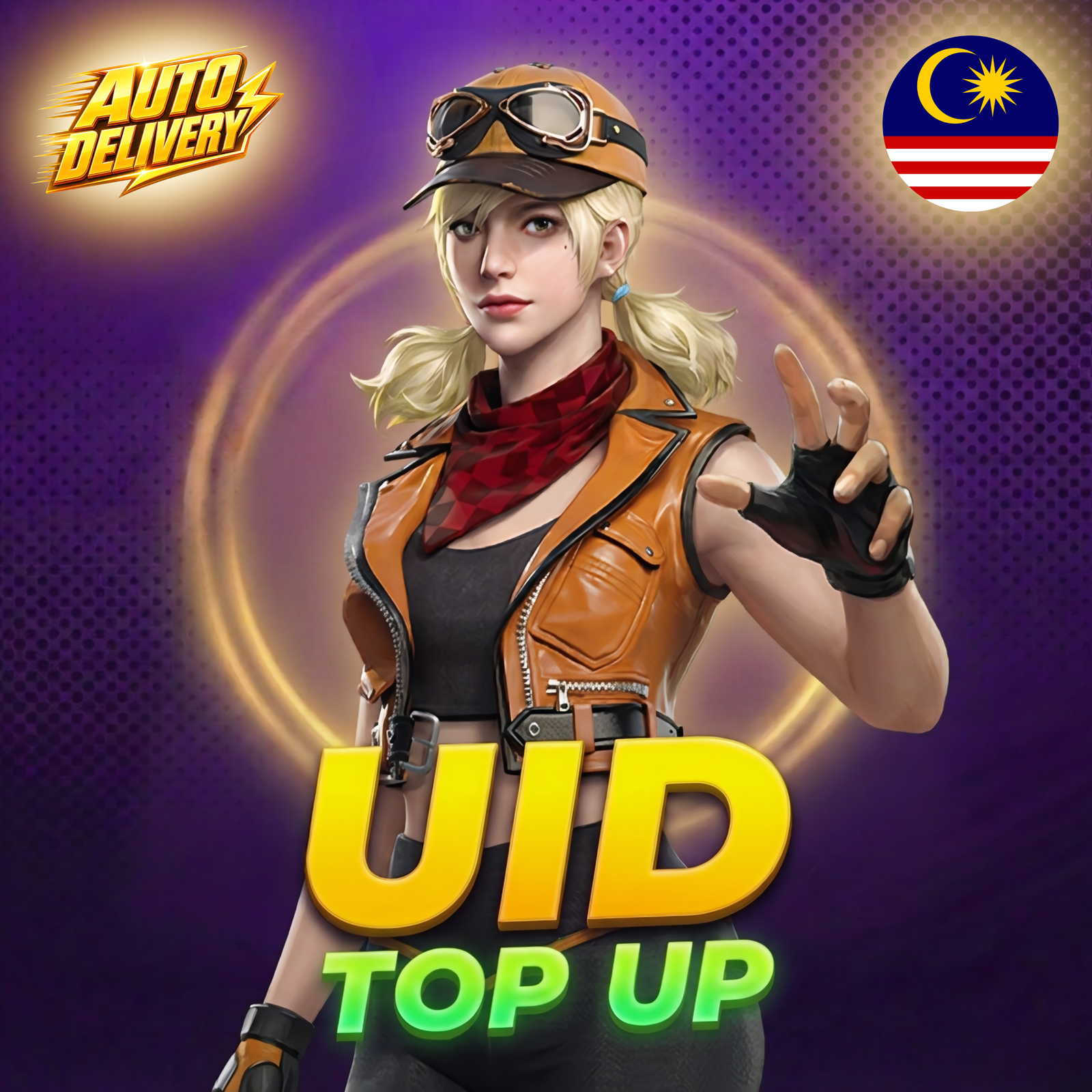 Free Fire diamond top up for Malaysia server