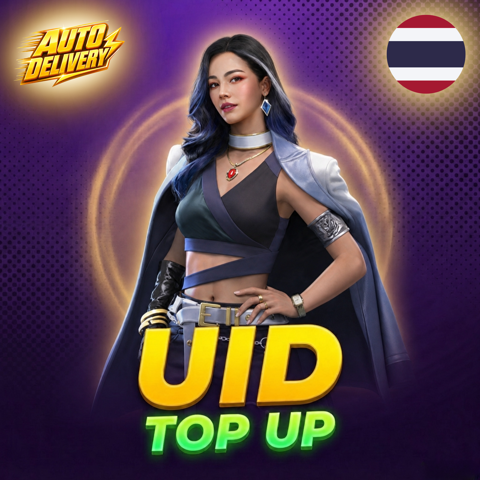 Free Fire diamond top up for Thailand server