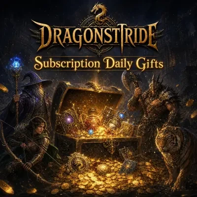 Dragonstride Silent Gods subscription and daily gifts